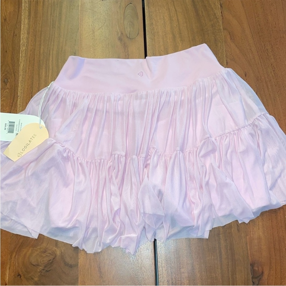 Blogilates Women's Ballerina Skort Pink Size Large NWT